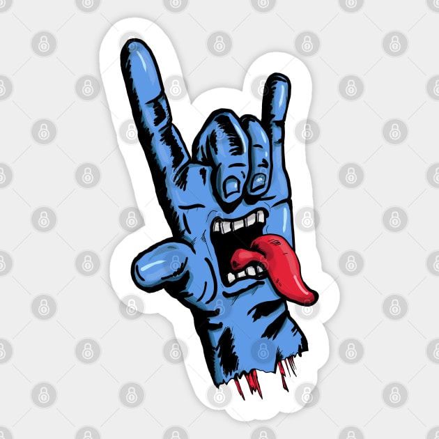 Hands Up, How High? We got the world tonight Sticker by silentrob668